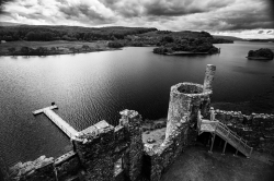 Ghost castle, Scotland