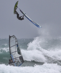 Carlo, Windsurf, Le Pietre, Puglia, Italy